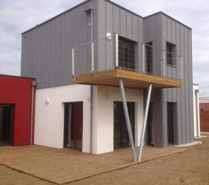 Balcon et poteau acier galvanisé