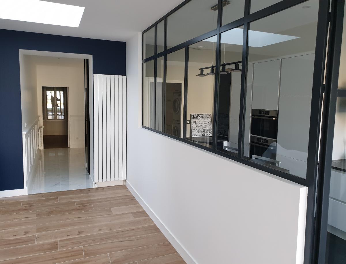 Extension en prolongement du couloir