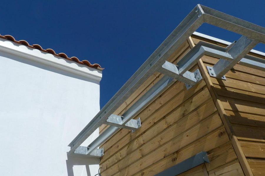 Détail brise-soleil