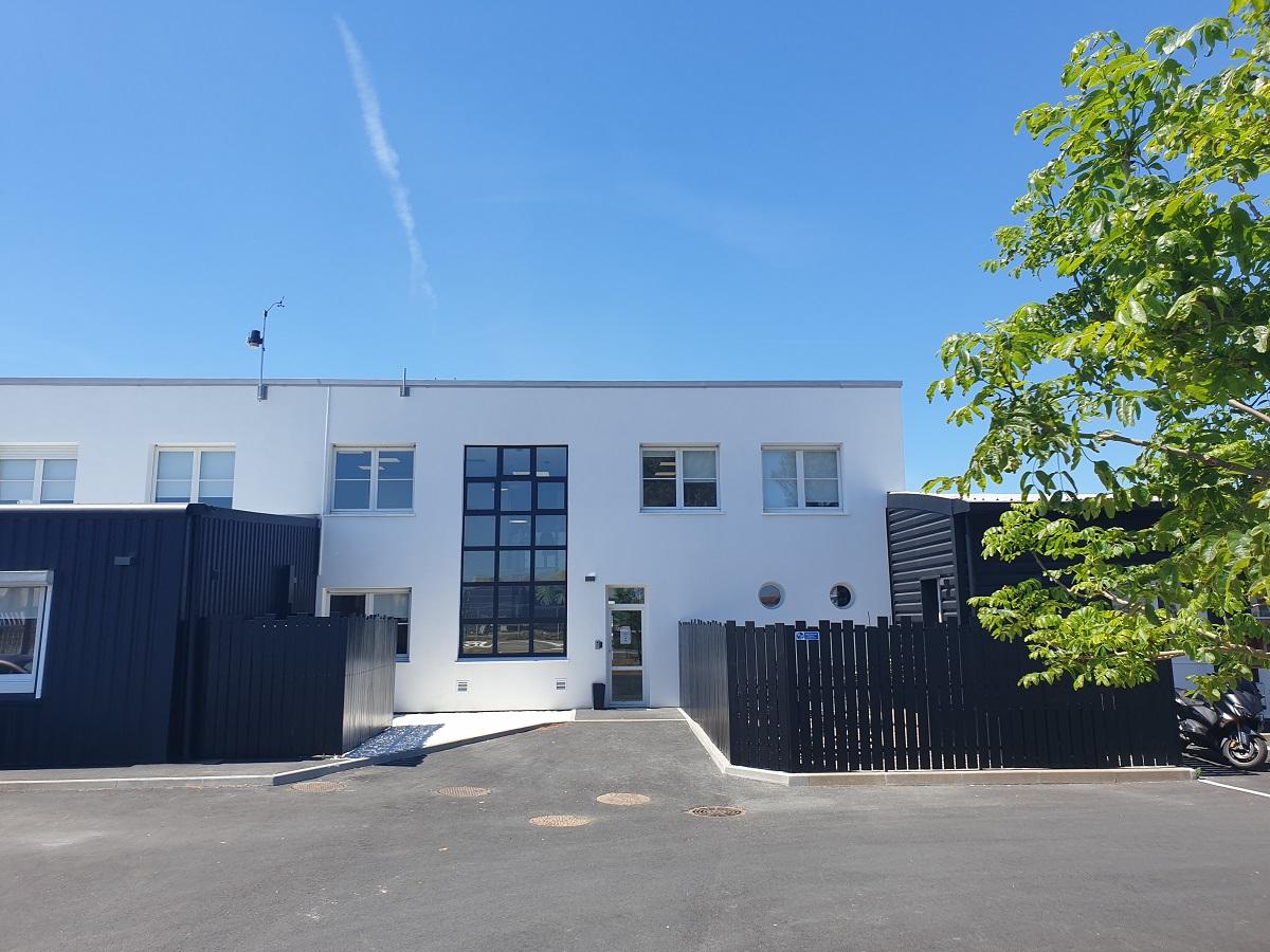 Verrière cage d'escalier du bâtiment