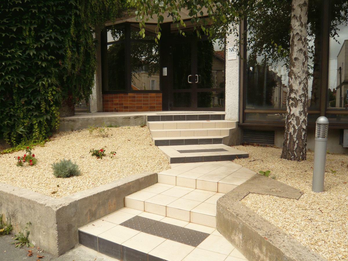 Entrée après travaux