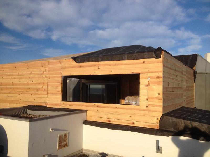 Elévation des murs ossature bois