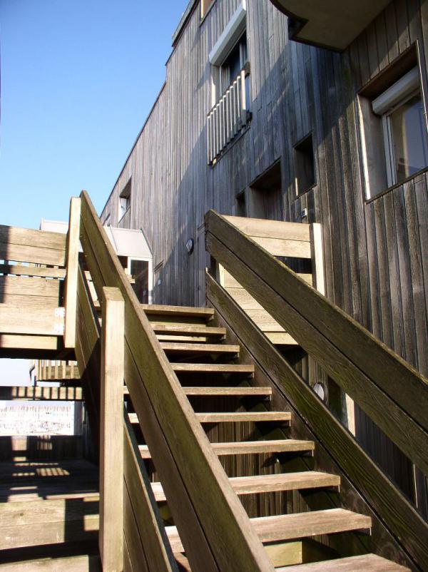 Escalier avant ravalement