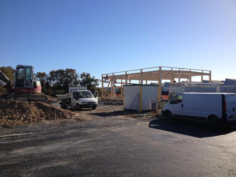 Elévation charpente bois